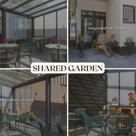 アパート Cozy Room In The Heart Of Tilburg With Airco *