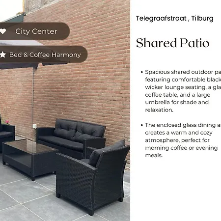 Cozy Room In The Heart Of Tilburg With Airco アパート